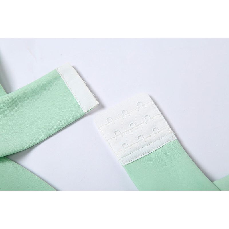 Robe verte d'été "Camille"