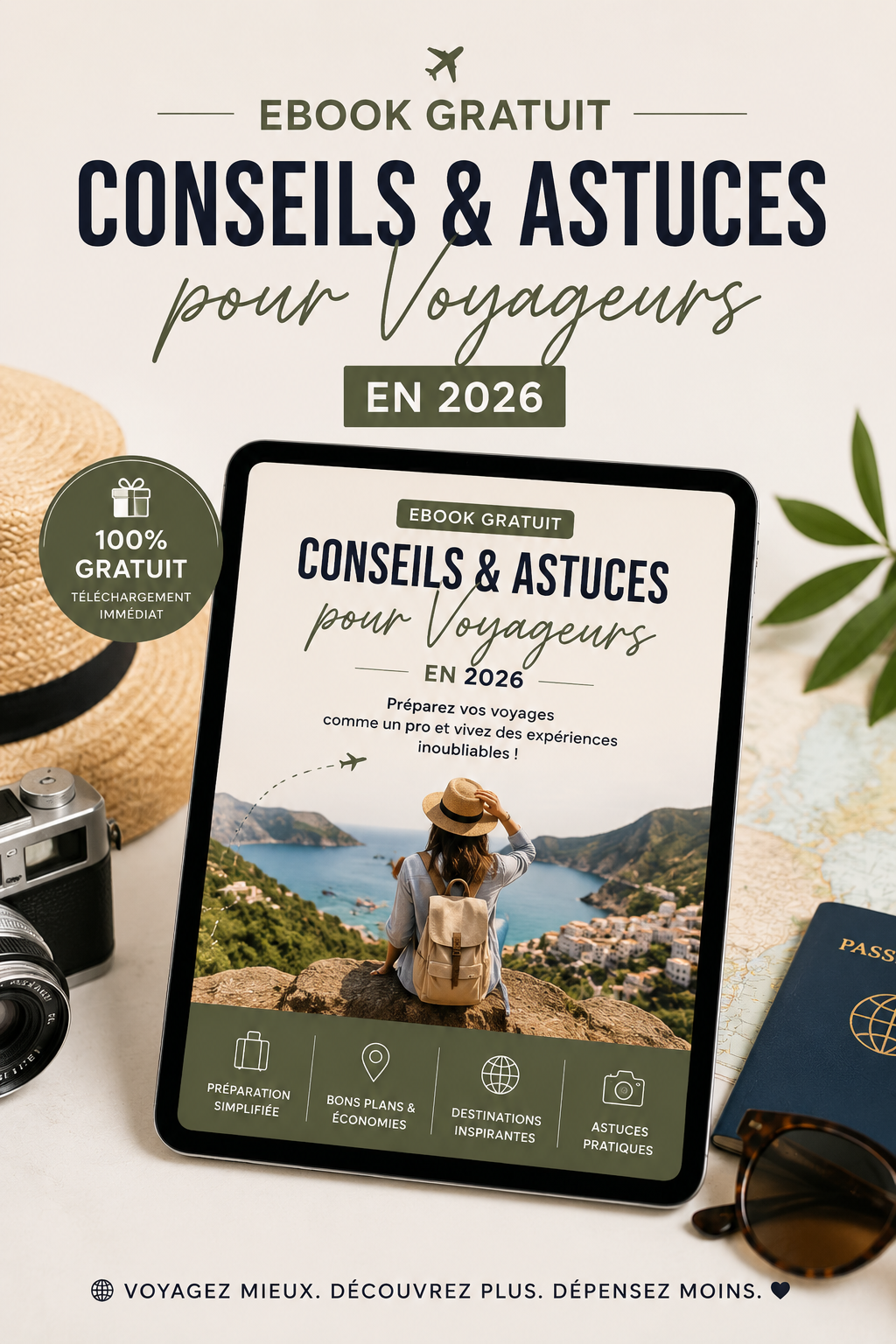 EBOOK : Conseils et astuces de voyages en 2026
