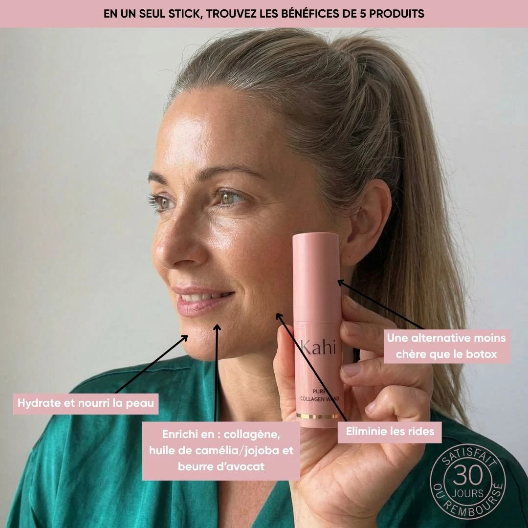 Baume liftant et hydratant au collagène pur "Kahi" - Korean Beauty 🇰🇷