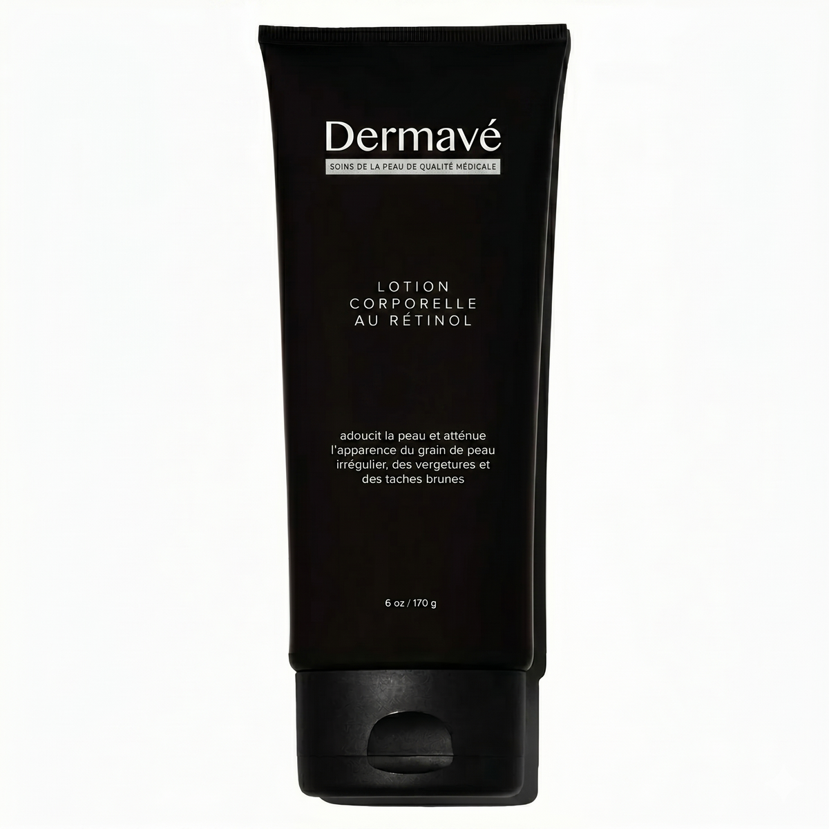 Lotion corps au rétinol "Dermavé" pour lisser la peau