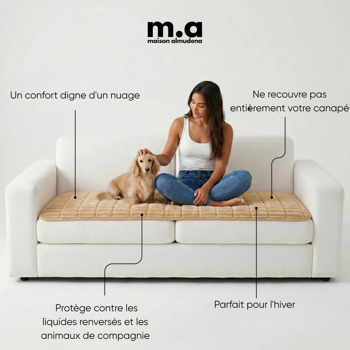 Maison Almudena - Le surmatelas