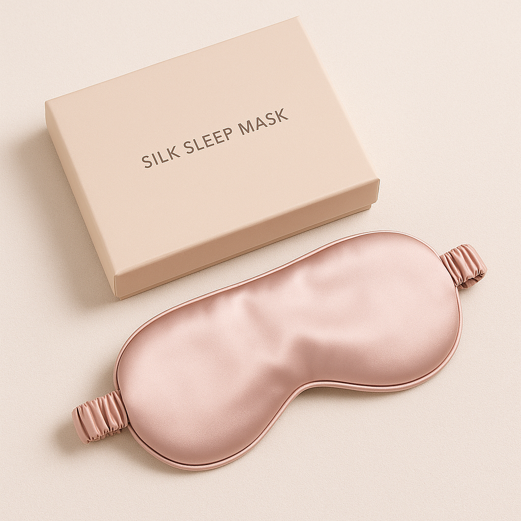 Masque de sommeil en soie