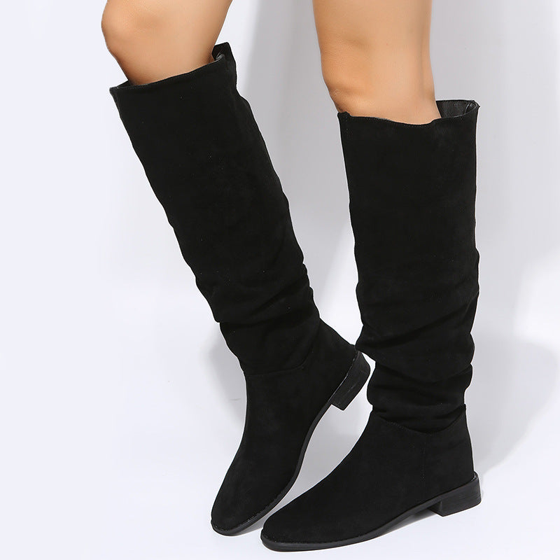 Bottes en Daim "Antoinette"