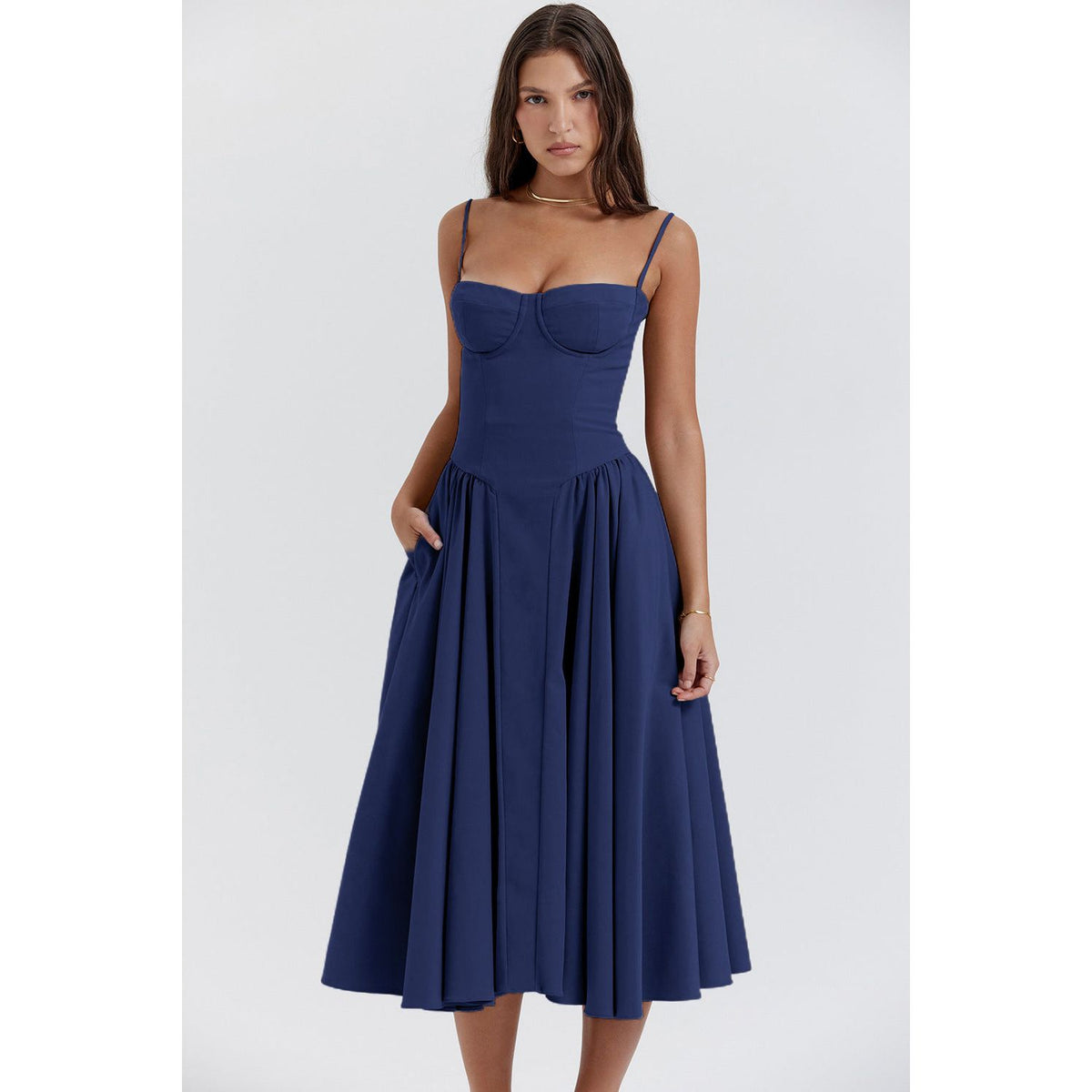 Robe à bretelles "Margot"