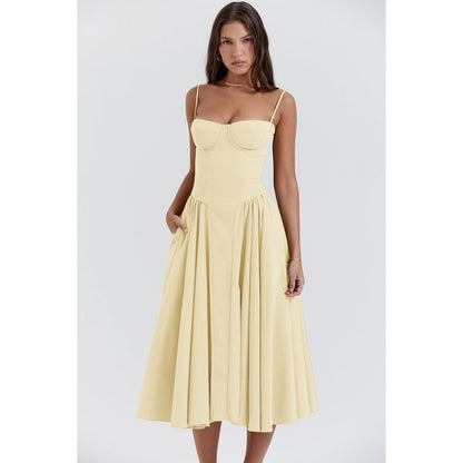 Robe à bretelles "Margot"