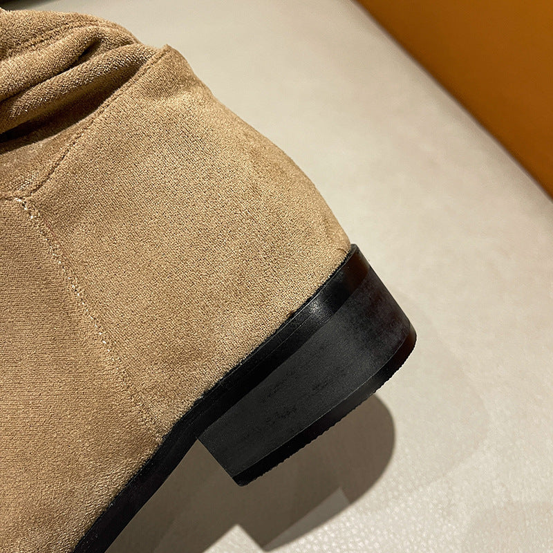 Bottes en Daim "Antoinette"
