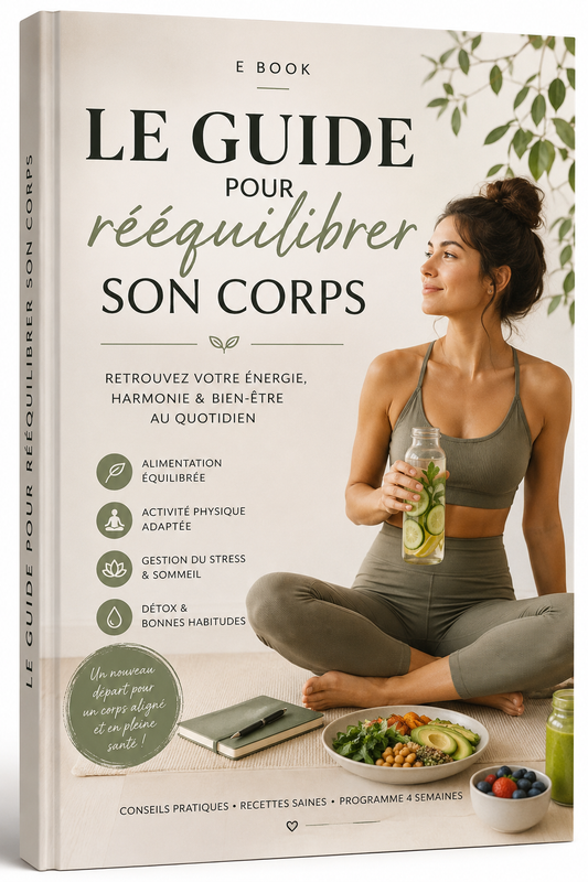 Ebook "Le guide pour rééquilibrer son corps".
