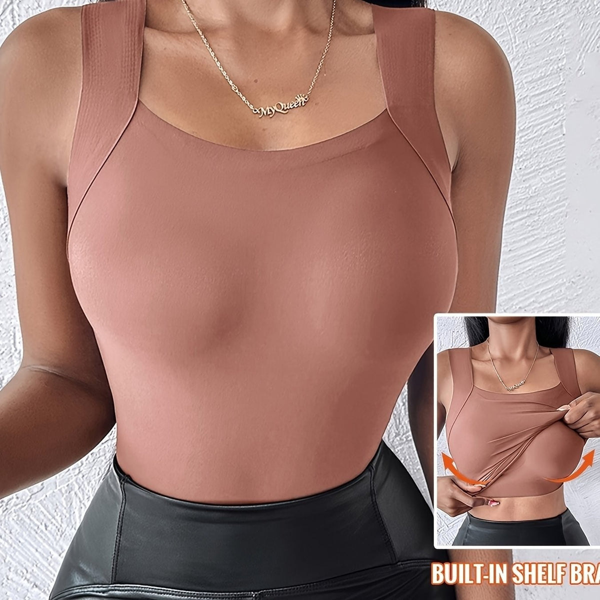 Le débardeur français qui remplace soutien-gorge, camisole et gaine en une seule pièce. (CJ)