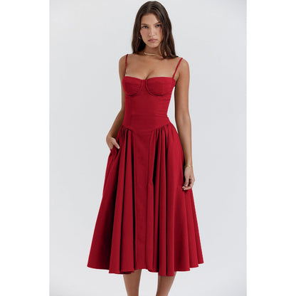 Robe à bretelles "Margot"