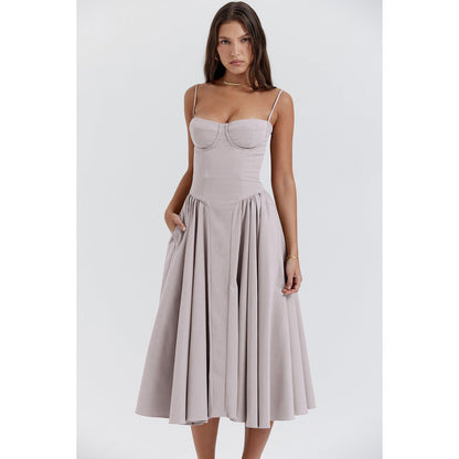 Robe à bretelles "Margot"