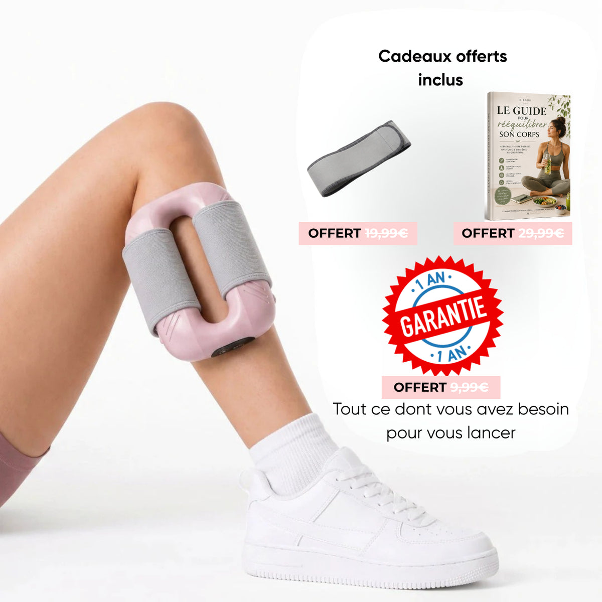 Almudena Pro - Soulage le syndrome des jambes sans repos