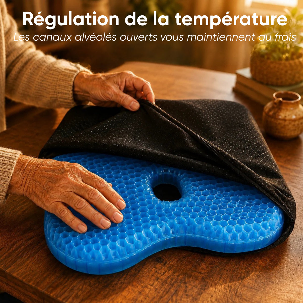 Soulagez la douleur du coccyx et restez assis confortablement pendant des heures - AlmuGel
