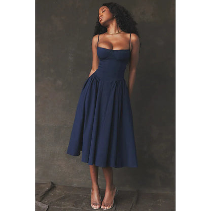 Robe à bretelles "Margot"