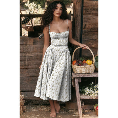 Robe à bretelles "Margot"