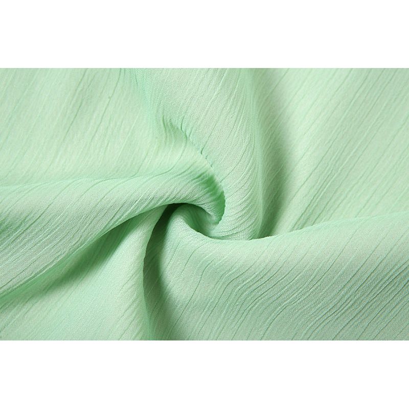 Robe verte d'été "Camille"